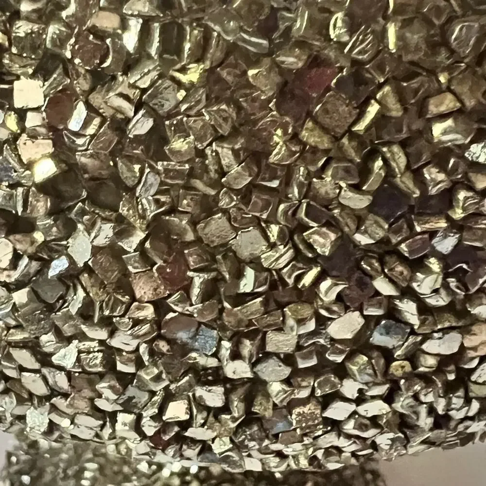 Vase Silver Glitter Home Accent Decor Hold flowers or other decoration